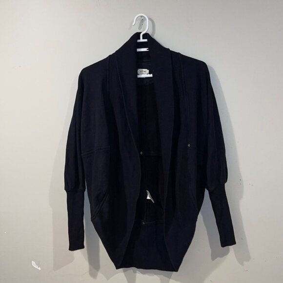 Aritzia Wilfred “Diderot” Black Cocoon Sweater - Women’s Size XS - Picture 2 of 10